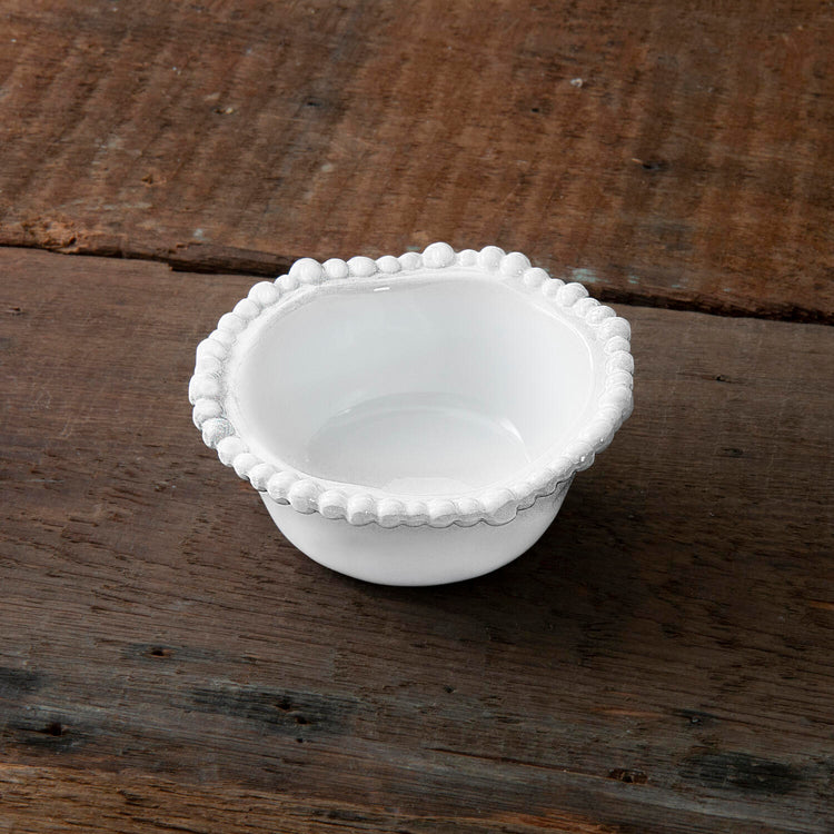 Alegria Melamine Mini Bowl in White