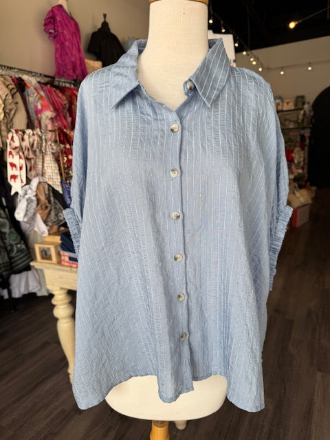 Arden Blue Top