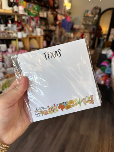 Texas Square Notepad – Oh Yeah Boutique